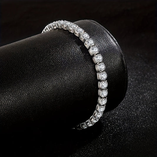 Bracelet With Zircon Stones